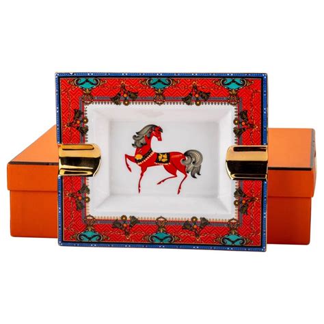 hermes ashtray red|hermes ashtray for sale.